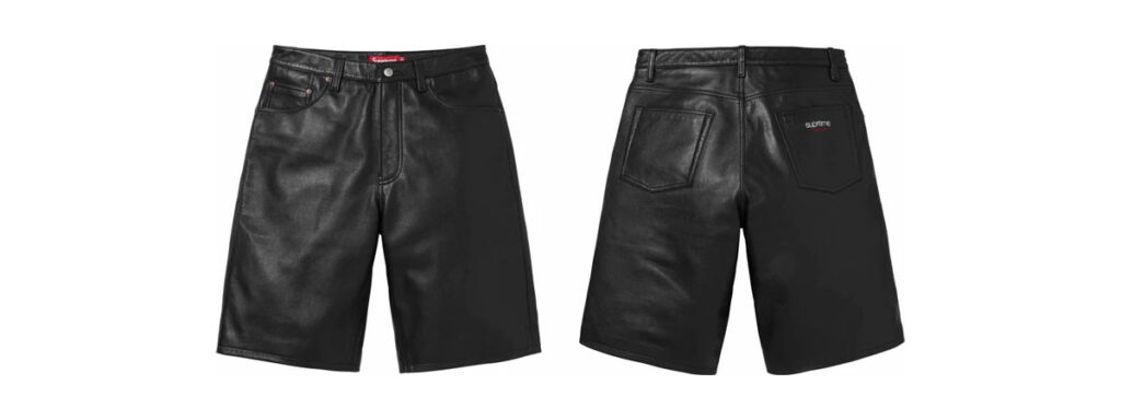 Baggy Leather Short 　画像