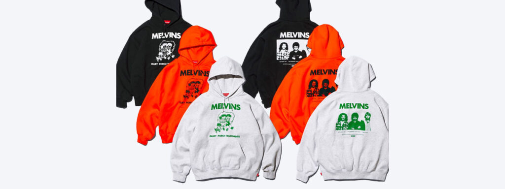 Supreme/Melvins Hooded Sweatshirt 　画像