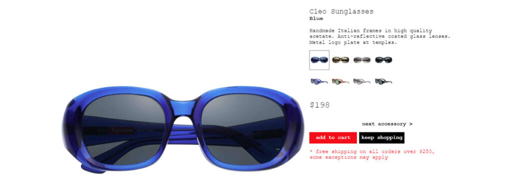 Cleo Sunglasses　画像