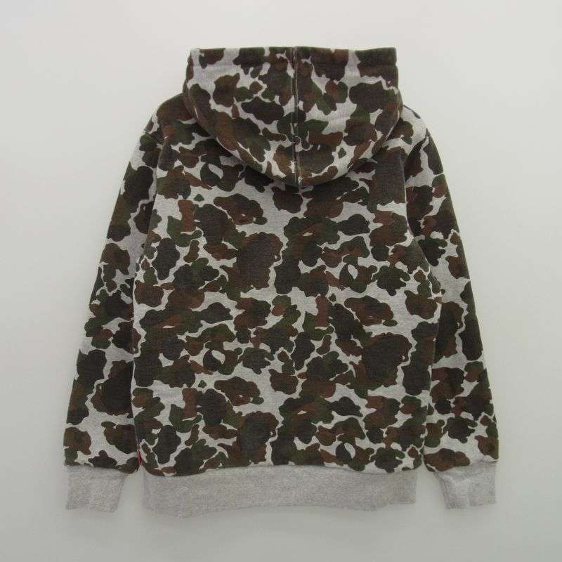 シュプリーム 12AW Arc Logo Thermal Zip Up Sweatshirt アーチロゴ カモ サーマル ジップ パーカー 買取実績 画像