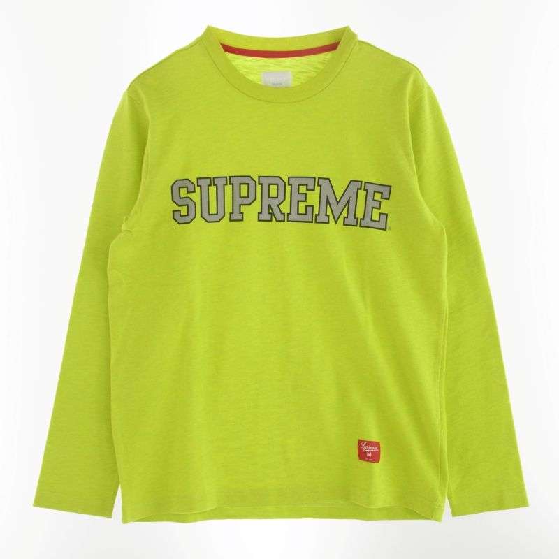 シュプリーム 12AW Reflective Longsleeve L/S Top リフレクティブ ロング スリーブ トップ 長袖 Tシャツ カットソー 買取実績 画像