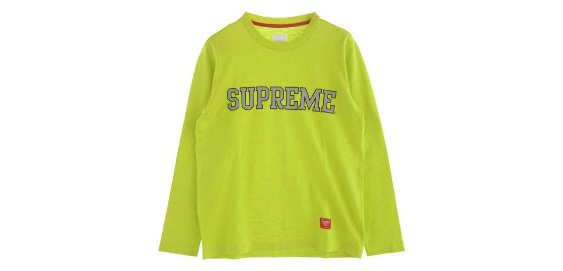 シュプリーム 12AW Reflective Longsleeve L/S Top 買取実績