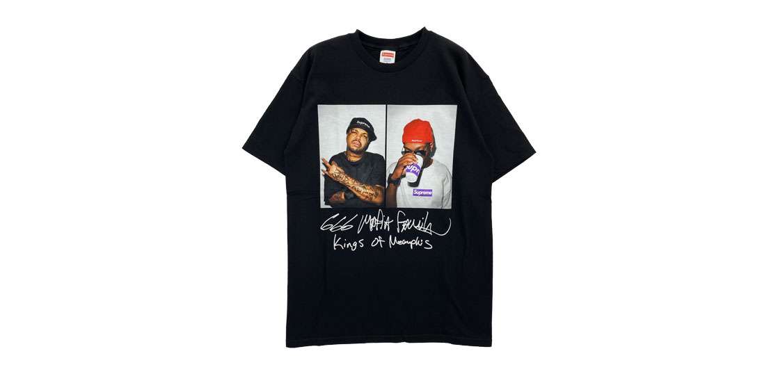 シュプリーム 12AW three six mafia tee 買取実績