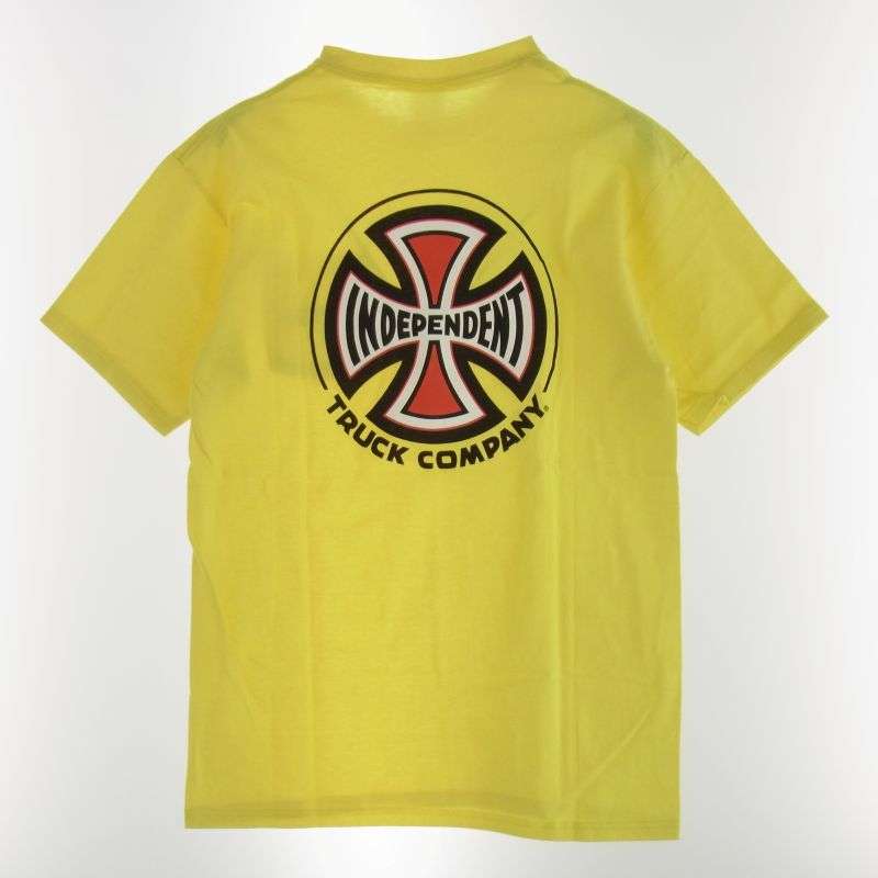 シュプリーム 12SS × Independent インディペンデント Pocket Tee ロゴ ポケット 半袖 Tシャツ 買取実績 画像
