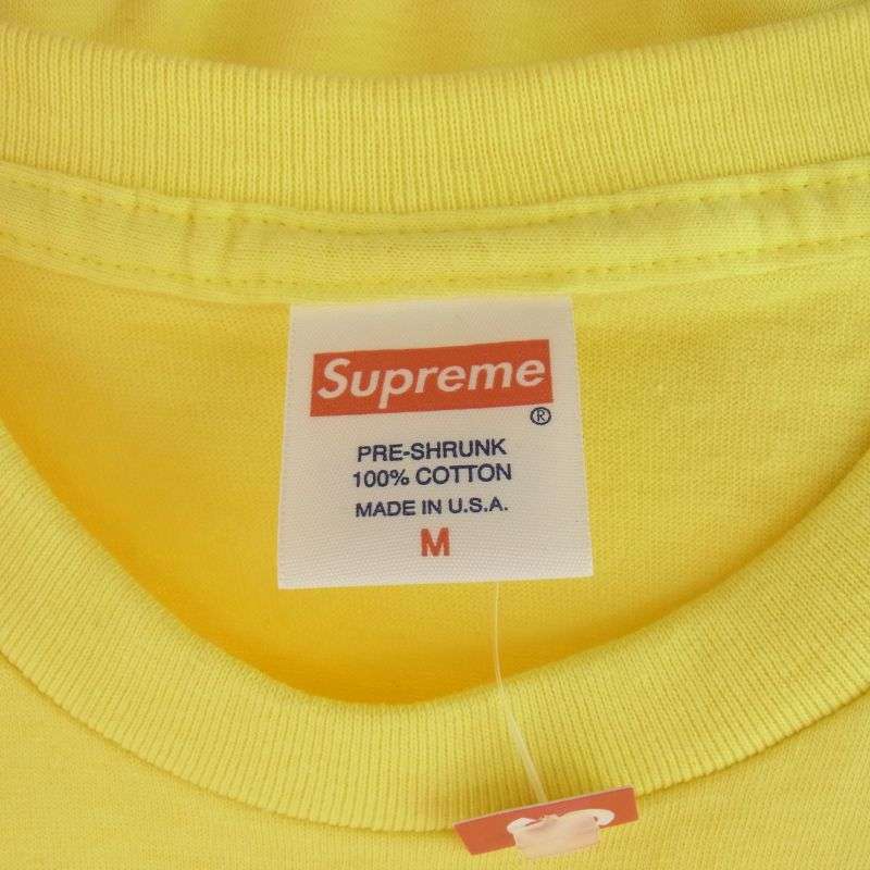 シュプリーム 12SS × Independent インディペンデント Pocket Tee ロゴ ポケット 半袖 Tシャツ 買取実績 画像