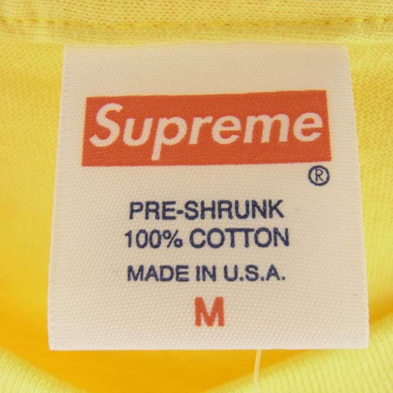 シュプリーム 12SS × Independent インディペンデント Pocket Tee ロゴ ポケット 半袖 Tシャツ 買取実績 画像