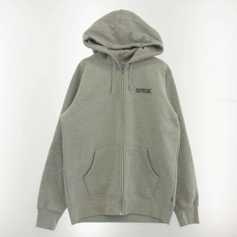 シュプリーム 15AW Toshio Maeda Zip Up Sweatshirt 前田俊夫 バック プリント ジップ パーカー 買取実績 画像