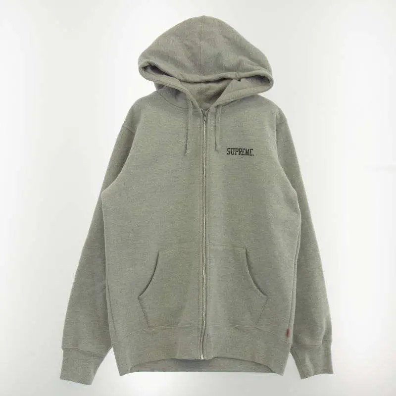 シュプリーム 15AW Toshio Maeda Zip Up Sweatshirt 前田俊夫 バック