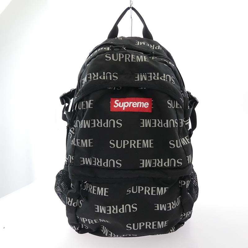 シュプリーム 16AW 3M Reflective Repeat Backpack リフレクティブ リピート バックパック リュックサック 買取実績 画像