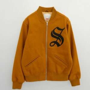 シュプリーム 16AW old english zip varsity jacket 買取実績