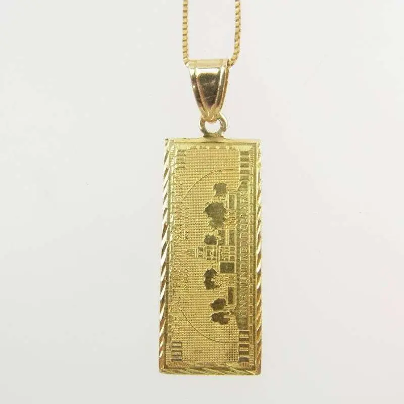シュプリーム 17AW 14K 100 Dollar Bill Gold Pendant 買取実績