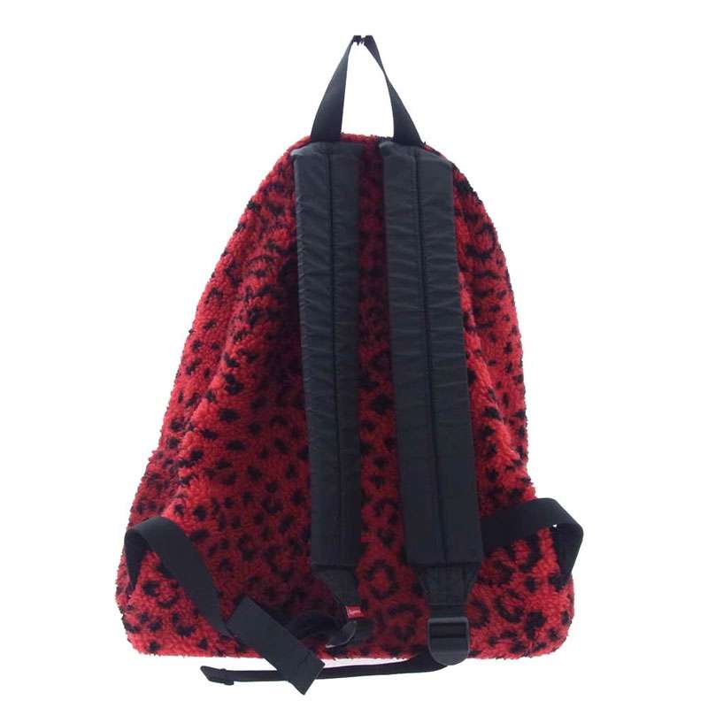 シュプリーム 17AW Leopard Fleece Backpack レオパード フリース バックパック 買取実績 画像