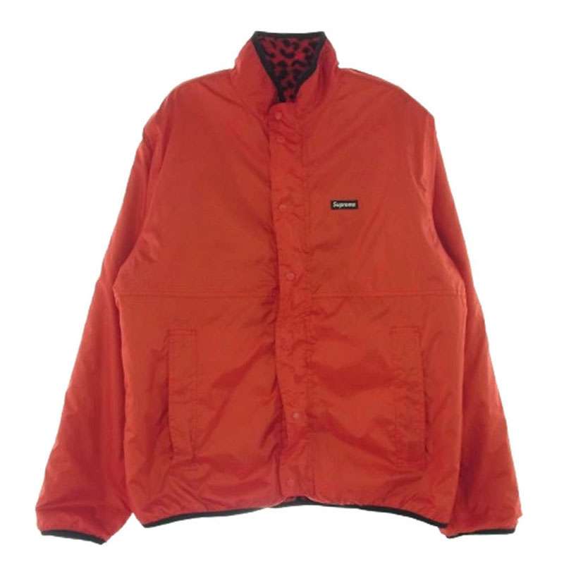 シュプリーム 17AW ワングラム期 Leopard Fleece Reversible Jacket レオパード フリース リバーシブル ジャケット 買取実績 画像