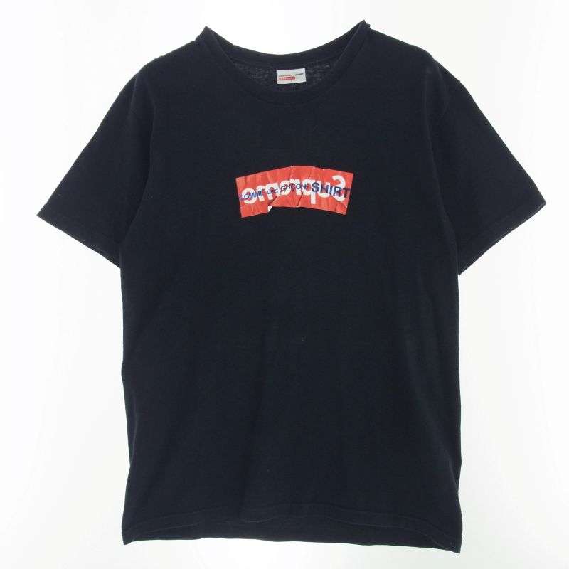 シュプリーム 17SS Comme des Garcons SHIRT Box Logo Tee コムデギャルソン シャツ ボックス ロゴ Tシャツ 買取実績 画像