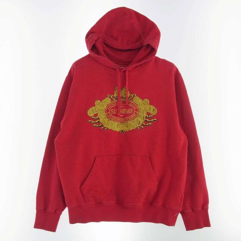 シュプリーム 18AW Love or Hate Hooded Sweatshirt ラブ オア ヘイト プルオーバー パーカ 買取実績 画像