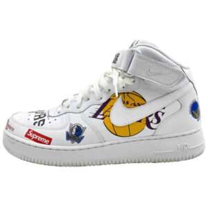 シュプリーム × NBA × Nike Air Force 1 Mid ’07 White 18AW AQ8017-100 買取実績