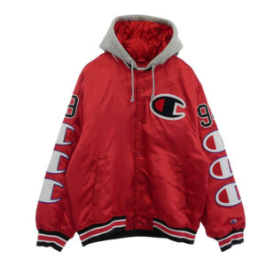 シュプリーム 18AW Champion チャンピオン HOODED SATIN VARSITY JACKET 買取実績