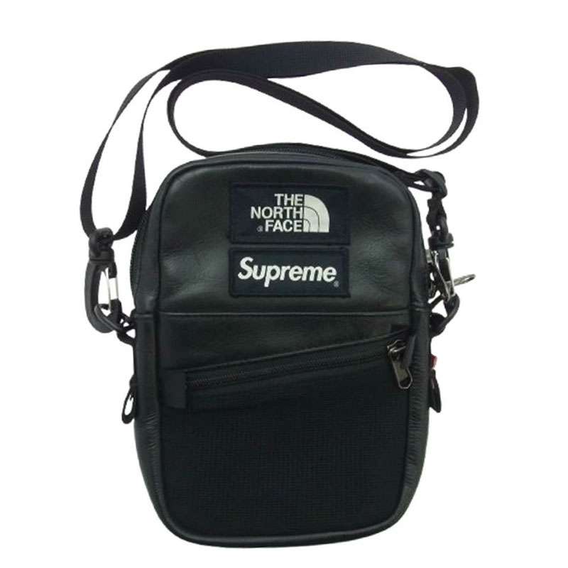 シュプリーム 18AW THE NORTH FACE ノースフェイス Leather Shoulder Bag レザー ショルダー バッグ 買取実績 画像