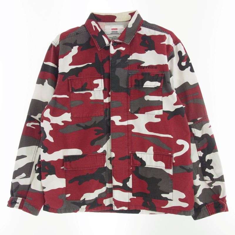 シュプリーム 18SS Hellraiser BDU Shirt Hell on Earth ピンヘッド 長袖 シャツ 買取実績 画像