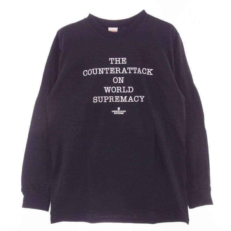 シュプリーム 18SS × UNDERCOVER Public Enemy Counterattack L/S Tee アンダーカバー パブリック・エナミー ロングスリーブ Tシャツ 長袖 カットソー 買取実績 画像