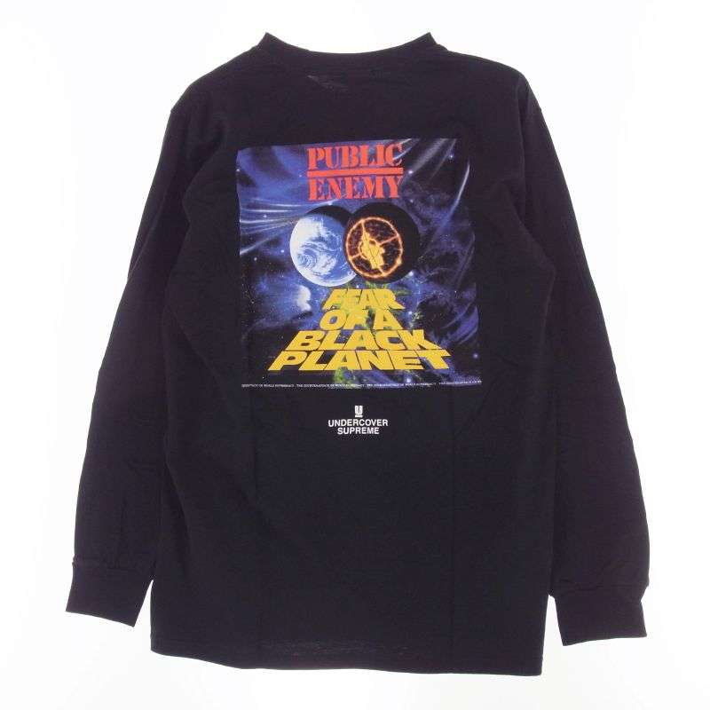 シュプリーム 18SS × UNDERCOVER Public Enemy Counterattack L/S Tee アンダーカバー パブリック・エナミー ロングスリーブ Tシャツ 長袖 カットソー 買取実績 画像