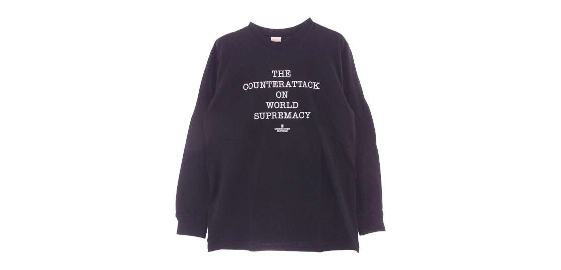 シュプリーム × UNDERCOVER 18SS Public Enemy Counterattack L/S Tee 買取実績