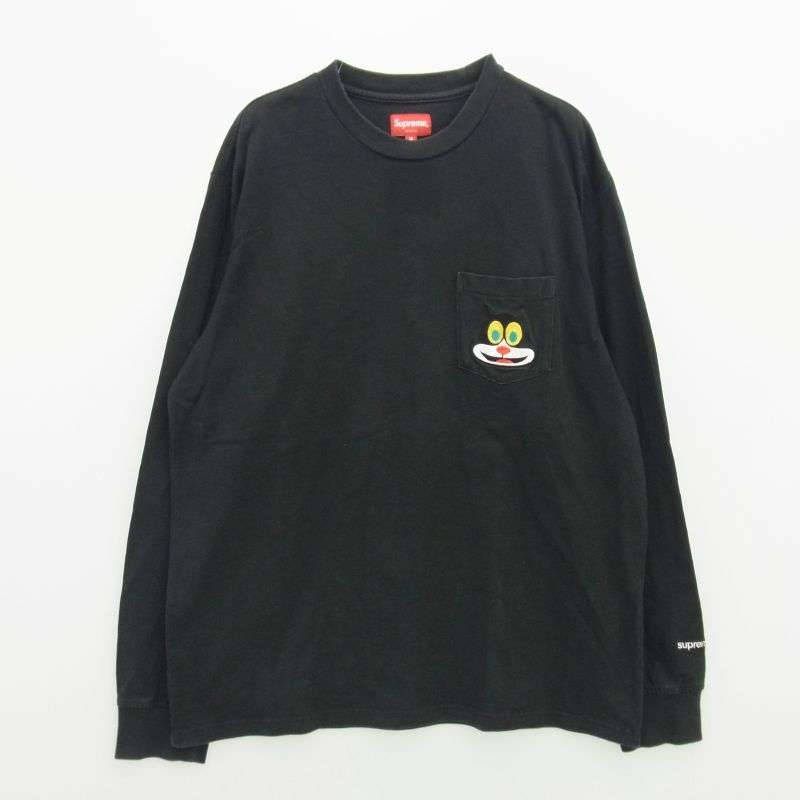 シュプリーム 19AW Cat L/S Pocket Tee キャット ポケット 長袖 Tシャツ 買取実績 画像