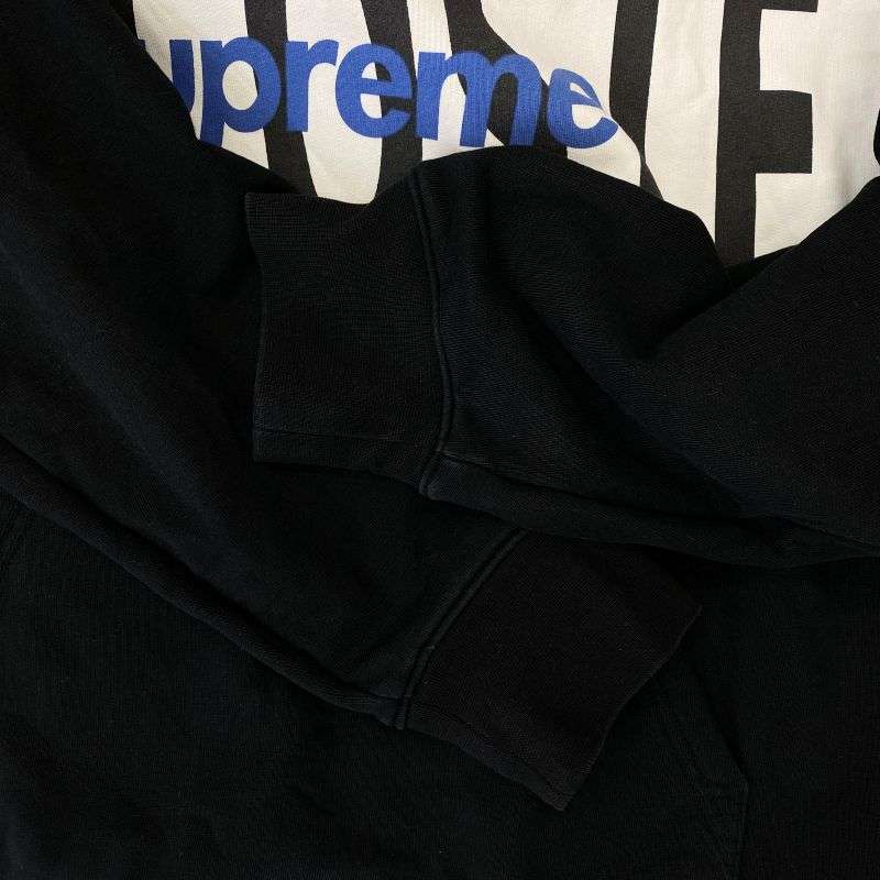 シュプリーム 19AW × Lacoste ラコステ Logo Panel Hooded Sweatshirt ロゴ パネル フーディ スウェット パーカー 買取実績 画像