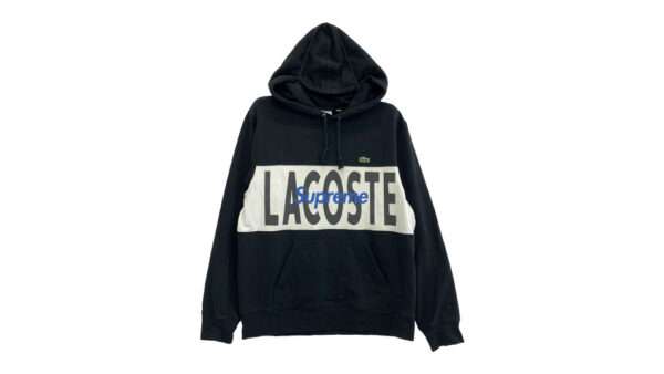 シュプリーム 19AW × Lacoste ラコステ Logo Panel Hooded Sweatshirt 買取実績
