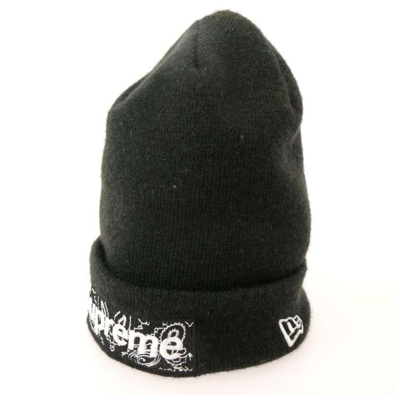 シュプリーム 19AW × New Era Bandana Box Logo Beanie バンダナ ボックスロゴ ビーニー ニット キャップ 買取実績 画像