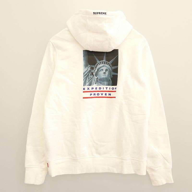 シュプリーム 19AW NT61906I × THE NORTH FACE ノースフェイス Statue Of Liberty Hooded Sweatshirt スタチューオブリバティ プルオーバー パーカー フーディー 買取実績 画像