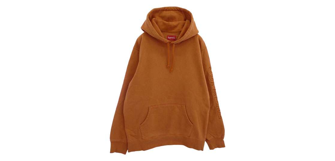 シュプリーム 19AW Overdyed Hooded Sweatshirt 買取実績