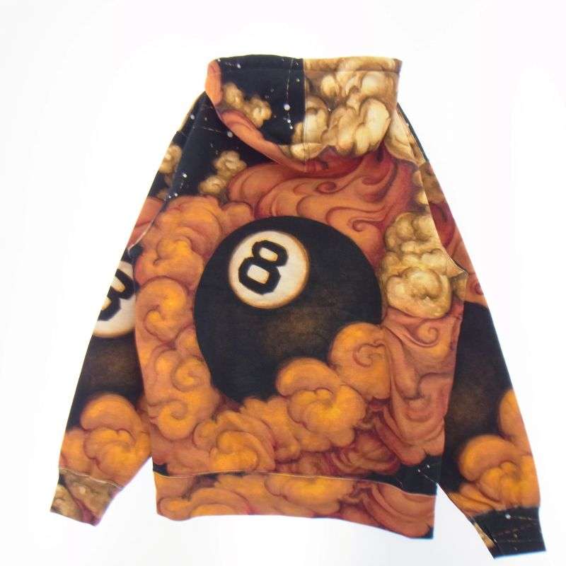シュプリーム 19FW Martin Wong Schott 8-Ball Hooded Sweatshirt マーティン ウォン ショット 8ボール フーデッド スウェットシャツ パーカー 買取実績 画像