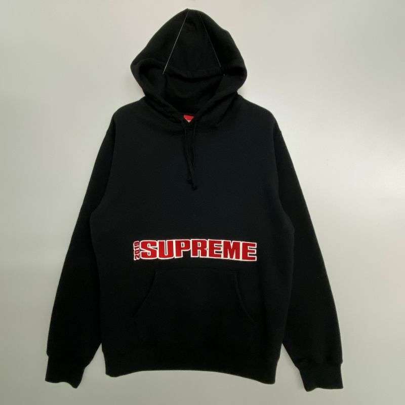 シュプリーム 19SS Blockbuster Hooded Sweatshirt ブロックバスター フーデット スウェット シャツ パーカー　 買取実績 画像