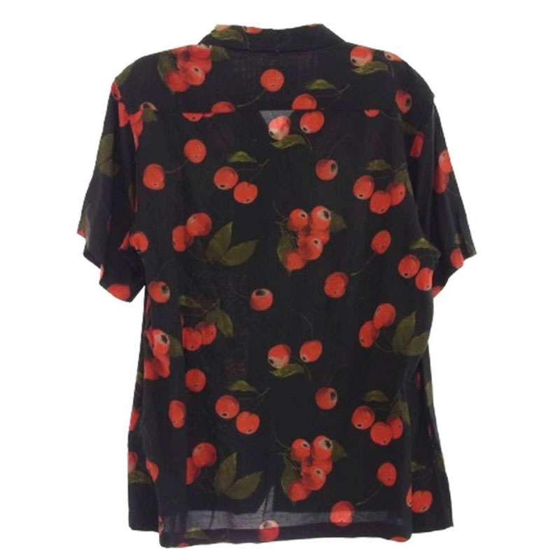 シュプリーム 19SS Cherry Rayon S/S Shirt チェリー レーヨン 半袖 シャツ 買取実績 画像