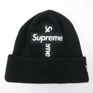 シュプリーム 20AW × New Era ニューエラ Cross Box Logo Beanie  買取実績