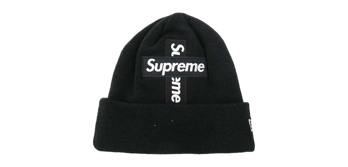 シュプリーム 20AW × New Era ニューエラ Cross Box Logo Beanie  買取実績