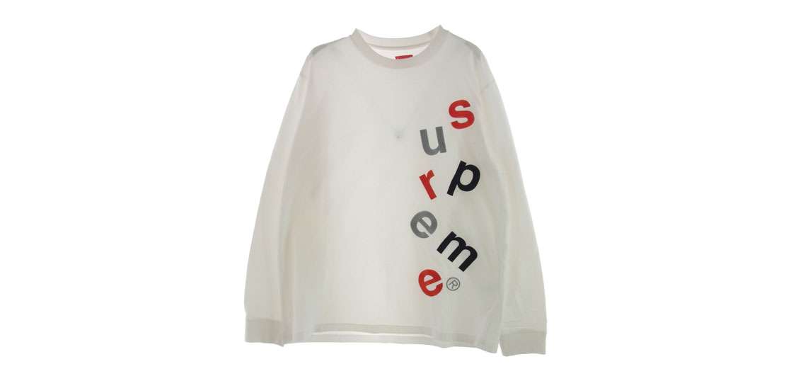 シュプリーム 20AW Scatter Logo L/S Top 買取実績