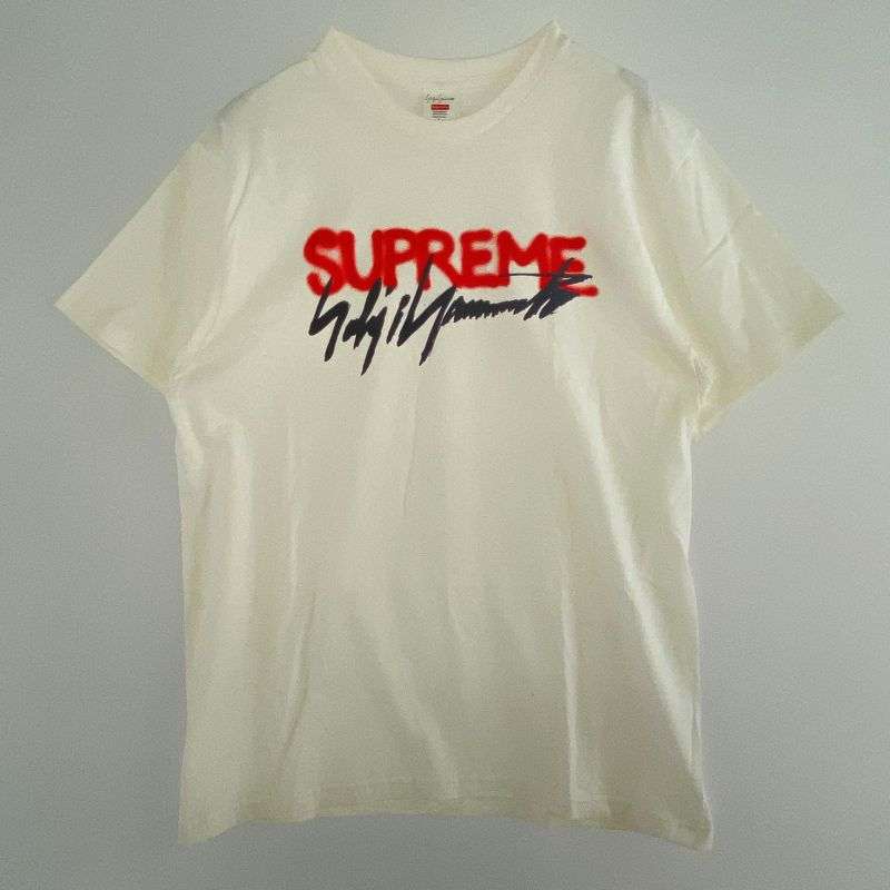 シュプリーム 20AW × Yohji Yamamoto ヨウジヤマモト Logo Tee ロゴ 半袖 Tシャツ 買取実績 画像