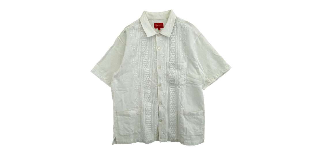 シュプリーム 20SS Embroidered S/S Shirt 買取実績