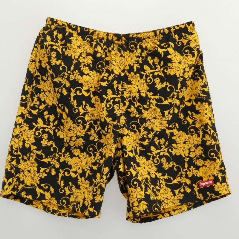 シュプリーム 20SS Nylon Water Short スイム ショーツ ショート パンツ 総柄 ナイロン ハーフパンツ 買取実績 画像