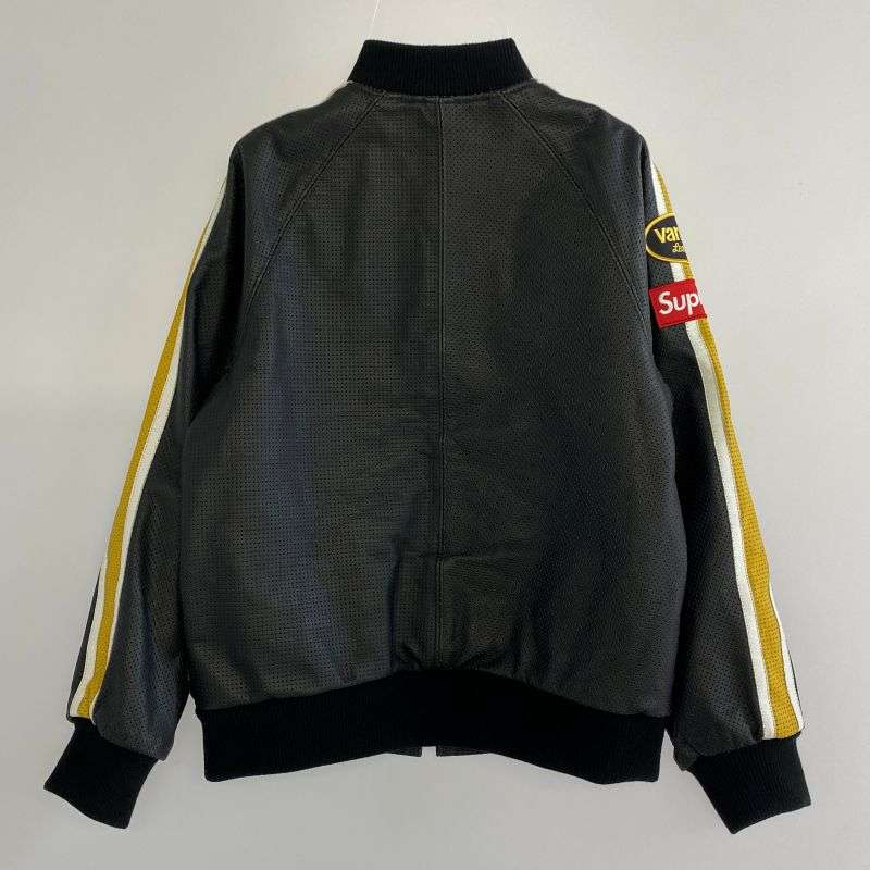 シュプリーム 20SS Vanson Leathers バンソン Perforated Bomber Jacket 買取実績 画像