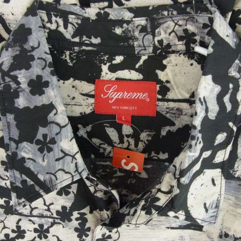 シュプリーム 21AW Christopher Wool S/S Shirt 総柄 半袖 シャツ 買取実績 画像