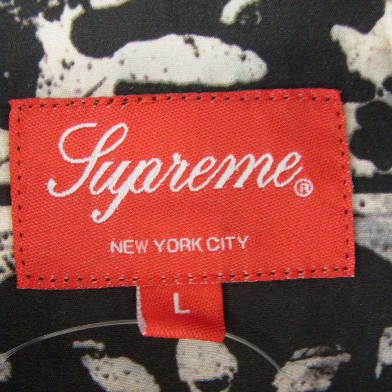 シュプリーム 21AW Christopher Wool S/S Shirt 総柄 半袖 シャツ 買取実績 画像