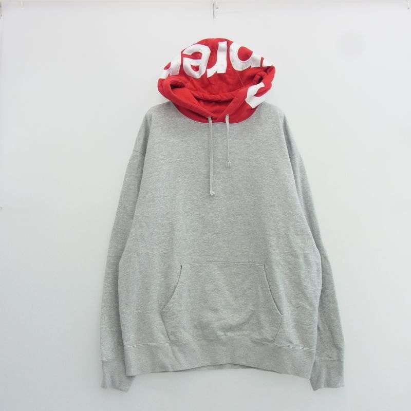 シュプリーム 21AW Contrast Hooded Sweatshirt コントラスト スウェット パーカー 買取実績 画像