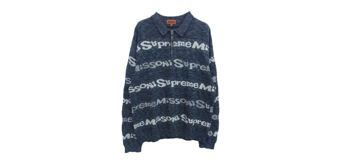 シュプリーム 21AW Missoni Zip L/S Polo 買取実績