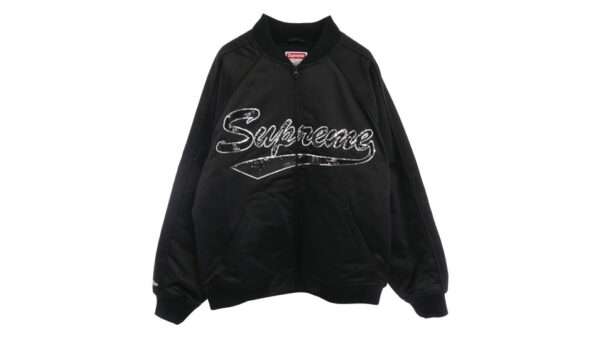 シュプリーム 21AW × Mitchell & Ness Sequin Logo Varsity Jacket  買取実績