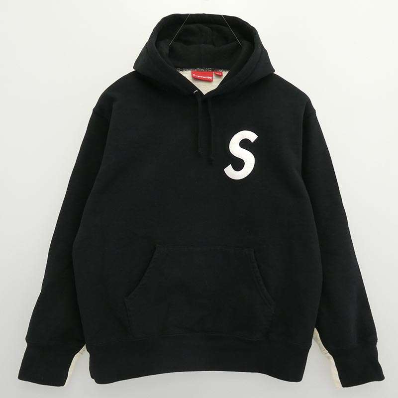 シュプリーム 21AW S Logo Split Hooded Sweatshirt ロゴ フーデッド スウェットシャツ パーカー フーディー 買取実績 画像