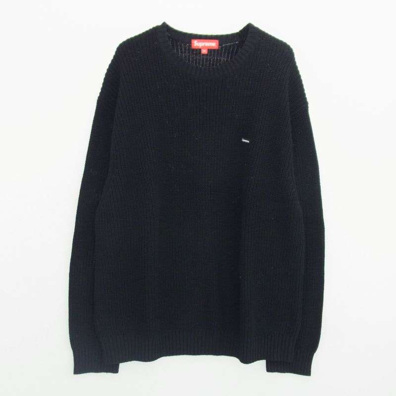 シュプリーム 21AW Small Box Ribbed Sweater スモールボックスロゴ ニット セーター 買取実績 画像