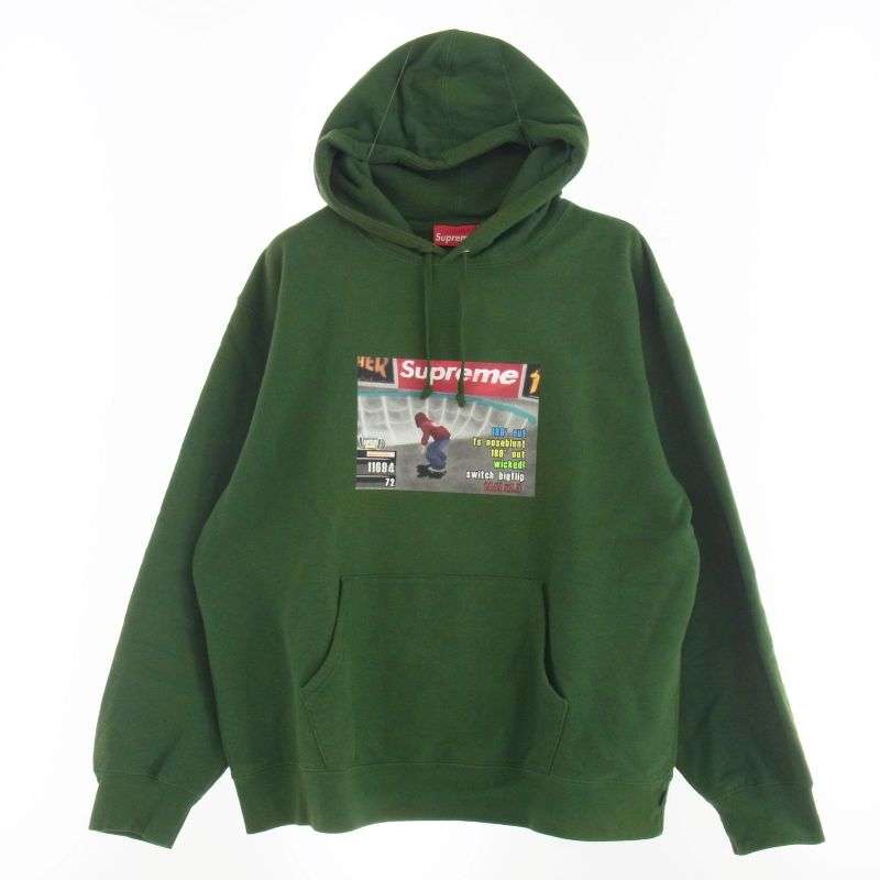 シュプリーム 21AW Thrasher Hooded Sweatshirt スラッシャー スウェット パーカー 買取実績 画像